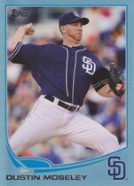 2013 Topps Blue Wal-Mart Exclusive #77 Dustin Moseley