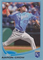 2013 Topps Blue Wal-Mart Exclusive #243 Aaron Crow