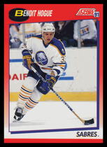 1991 Score Canadian (Bilingual) #134 Benoit Hogue