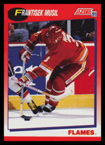 1991 Score Canadian (Bilingual) #142 Frank Musil
