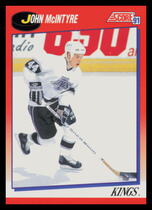 1991 Score Canadian (Bilingual) #182 John McIntyre