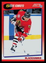 1991 Score Canadian (Bilingual) #189 Steve Konroyd