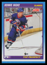1991 Score Canadian (Bilingual) #340 Dennis Vaske