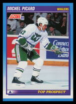 1991 Score Canadian (Bilingual) #347 Michel Picard