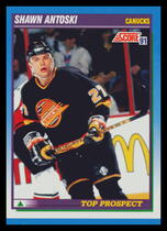 1991 Score Canadian (Bilingual) #353 Shawn Antoski