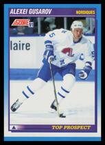 1991 Score Canadian (Bilingual) #356 Alexei Gusarov