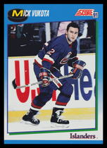 1991 Score Canadian (Bilingual) #387 Mick Vukota