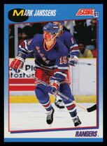 1991 Score Canadian (Bilingual) #421 Mark Janssens