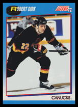 1991 Score Canadian (Bilingual) #508 Robert Dirk