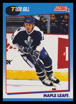 1991 Score Canadian (Bilingual) #521 Todd Gill