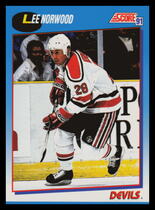 1991 Score Canadian (Bilingual) #528 Lee Norwood