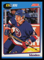 1991 Score Canadian (Bilingual) #541 Bill Berg