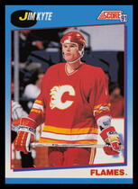 1991 Score Canadian (Bilingual) #547 Jim Kyte