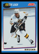1991 Score Canadian (Bilingual) #576 Stephen Leach