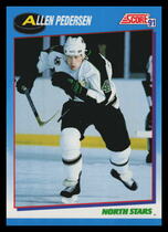 1991 Score Canadian (Bilingual) #599 Allen Pedersen