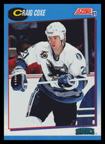 1991 Score Canadian (Bilingual) #646 Craig Coxe