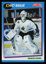1991 Score Canadian (Bilingual) #653 Darcy Wakaluk