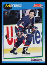 1991 Score Canadian (English) #387 Mick Vukota
