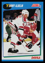 1991 Score Canadian (English) #393 Tommy Albelin