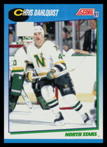 1991 Score Canadian (English) #404 Chris Dahlquist