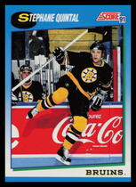 1991 Score Canadian (English) #437 Stephane Quintal