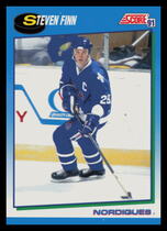 1991 Score Canadian (English) #498 Steven Finn
