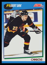 1991 Score Canadian (English) #508 Robert Dirk