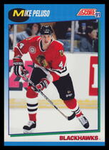 1991 Score Canadian (English) #529 Mike Peluso