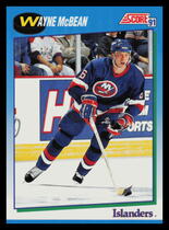 1991 Score Canadian (English) #530 Wayne McBean