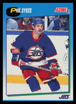 1991 Score Canadian (English) #534 Phil Sykes