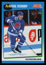 1991 Score Canadian (English) #562 Mikhail Tatarinov