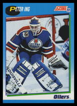 1991 Score Canadian (English) #612 Peter Ing