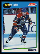 1991 Score Canadian (English) #652 Mark Lamb