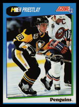 1991 Score Canadian (English) #658 Ken Priestlay