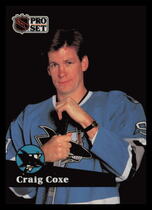 1991 Pro Set Base Set #329 Craig Coxe