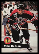 1991 Pro Set Base Set #369 Mike Hudson