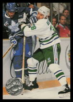 1991 Pro Set Platinum #176 Marc Bergevin