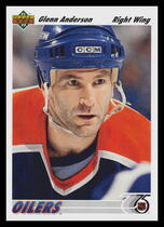 1991 Upper Deck Base Set #250 Glenn Anderson