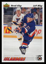 1991 Upper Deck Base Set #382 Derek King