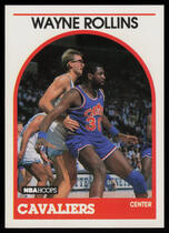 1989 NBA Hoops Hoops #2 Wayne Rollins