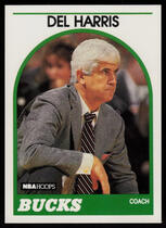 1989 NBA Hoops Hoops #126 Del Harris