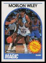 1989 NBA Hoops Hoops #301 Morlon Wiley