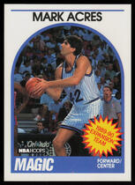 1989 NBA Hoops Hoops #307 Mark Acres