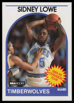 1989 NBA Hoops Hoops #313 Sidney Lowe