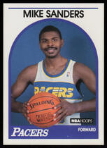 1989 NBA Hoops Hoops #340 Mike Sanders