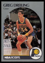 1990 NBA Hoops Hoops #132 Greg Dreiling