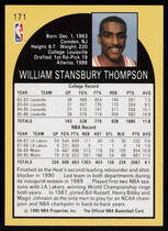 1990 NBA Hoops Hoops #171 Billy Thompson