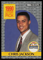 1990 NBA Hoops Hoops #392 Chris Jackson