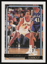 1992 Topps Gold #391 Tony Campbell