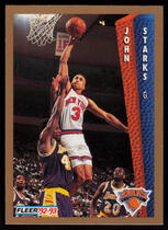 1992 Fleer Drake's #36 John Starks